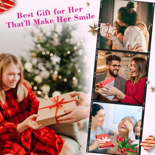 REECHO Warm Knitted Beanie Hat with 12 Beach Wavy Synthetic Hairpiece - Black Beanie, Black Brown Hair