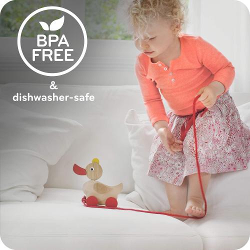 First Essentials by NUK Fun Grips Hard Spout Sippy Cup, 10 oz, 2-Pack (69729)