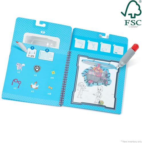 Melissa & Doug PAW Patrol Water Wow! Skye Water Reveal Travel Book Activity Pad | 3  | Gift for Boy or Girl