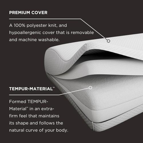 Tempur-Pedic TEMPUR Neck Pillow, Small Profile, White