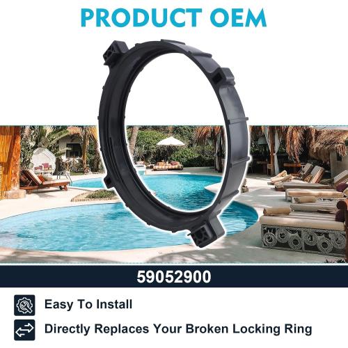 59052900 Locking Ring - Locking Ring Assembly Replacement for Pool and Spa Filter Clean & Clear, Warrior, Clean & Clear Predator