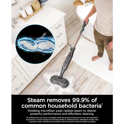 Shark Steam Scrubbing Sanitizing Blaster Mop S7201 Gray/Rose Gold WS1