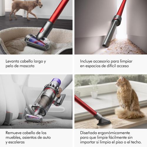 Dyson Outsize Origin Cordless Vacuum, Nickel/Red‼️needs cleaning‼️