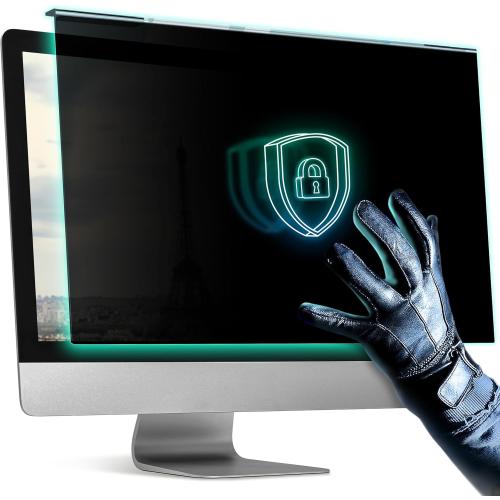 VINTEZ Acrylic 24 Inch Computer Privacy Screen Filter Compatible with 24 inch iMac (2021, 2022, 2023, 2024, M1, M3, M4) - 21.5 x 12.6 (547 x 320mm) - Monitor Frame Hanging Type