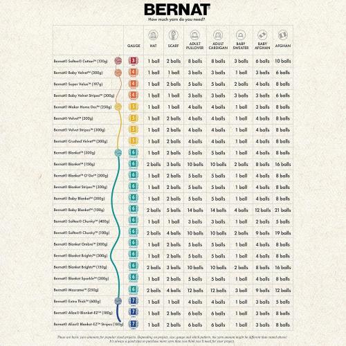 Bernat Blanket BB - 2 Pack of 220 Yards/10.5 oz Surf 100% Polyester Yarn