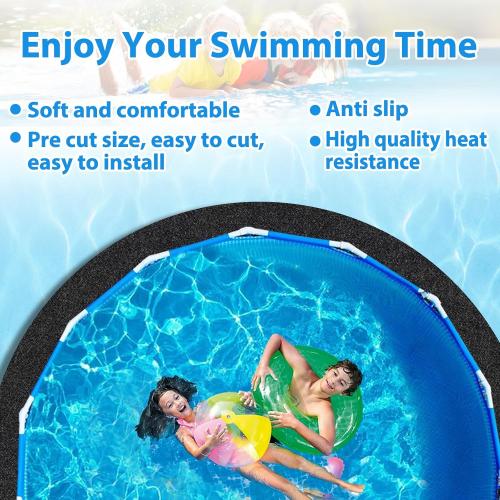 MJZ 10 FT Thickened Pool Liner Pad for Round Above Ground Pools