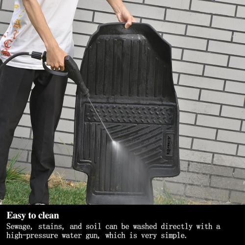 Large Cargo Liners for Mazda CX90 CX-90 2024 2025 (Only Suitable for 6 Seats) (Not Suitable for 7&8 Seats),TPE All Weather Protection with Trunk Mat Covering The backrest