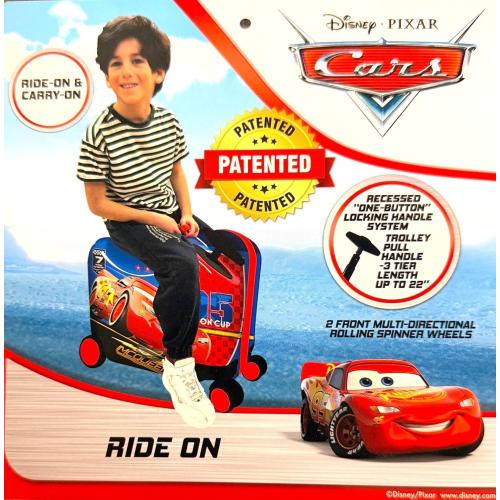Fast Forward Ride-On 18 Suitcase For Kids/Tow-Along Toddler Carry-On Luggage With Wheels ‼️design is different-check pictures‼️