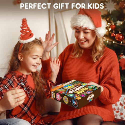 EPUMP Glow in the Dark Wooden Painting Kit for Kids - Arts and Crafts Kit Creative Activity Toy, Art Kits Birthday Gift for Boys Girls Age 6 7 8 9 10 11 12 Years Old, Fun Indoor Outdoor Activities