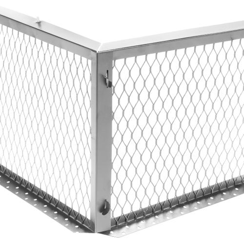 HY-GUARD Multi-Flue Chimney Cap, 17 x 41 x 14H, Stainless Steel