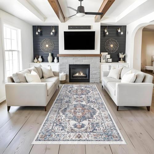 Washable Hallway Area Rug small