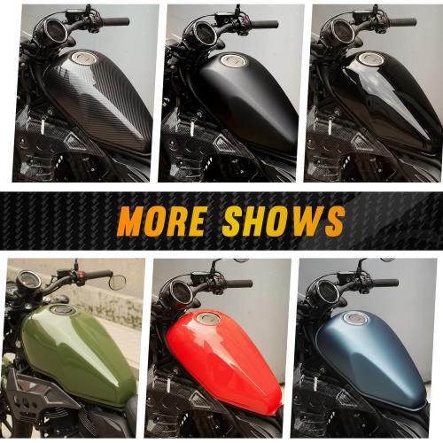 Motorcycle Fuel Tank Cover for Rebel CMX 500 300 250 CMX500 CMX300 CMX250 2017-2026 Oil Gas Fairing Cowl Protector, Matte Black