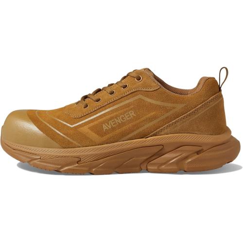 Size 11 Avenger Work Boots K4 Oxford - Sneakers for Men - Leather Upper - Mesh Lining - Removable Foam Footbed