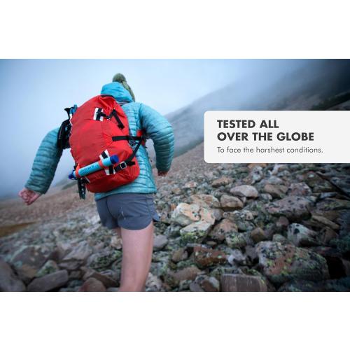 LifeStraw Personal Water Filter for Hiking, Camping, Travel, and Emergency Preparedness