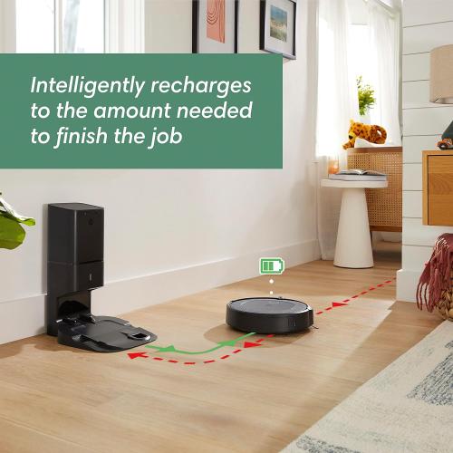 iRobot Roomba i3  EVO (3550) Self-Emptying Robot Vacuum – Now Clean by Room with Smart Mapping, Empties Itself for Up to 60 Days, Works with Alexa, Ideal for Pet Hair, Carpets​, Roomba i3