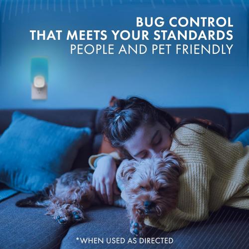 STEM Light Trap: Indoor Fruit Fly Trap, Effective Insect Control for Home, Attracts and Traps Flying Insects, Emits Soft Blue Light, Starter Kit with 1 Plug-In Device and 1 Cartridge