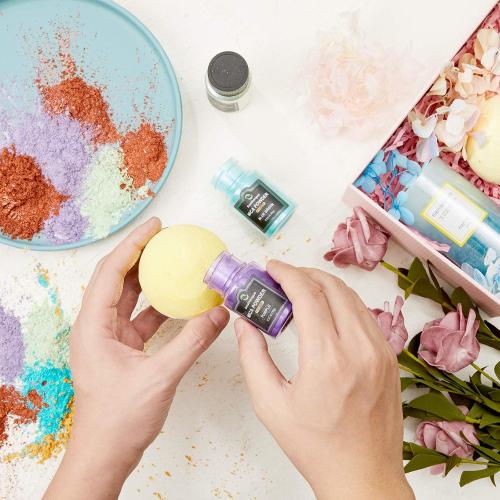 Smalltongue Mica Powder for Epoxy Resin, 108 Colors, 36 Original Colors(0.35oz, 10g), 36 Pastel Colors(0.35oz, 10g), 36 Fine Glitter(0.7oz, 20g), Pigment for Epoxy Resin