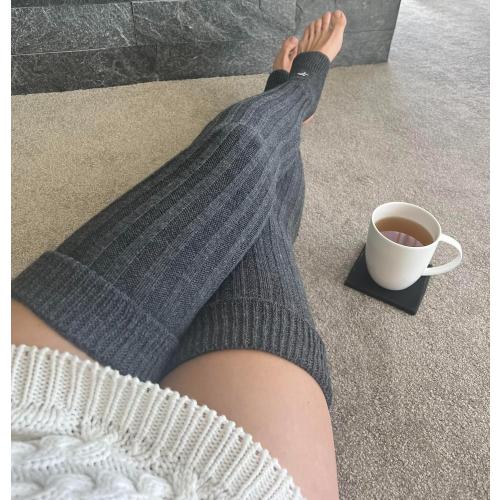 High Thigh Leg Warmers for Women - Long, Thick Socks for Women - Ideal for Ballet, High Socks with Superior Comfort