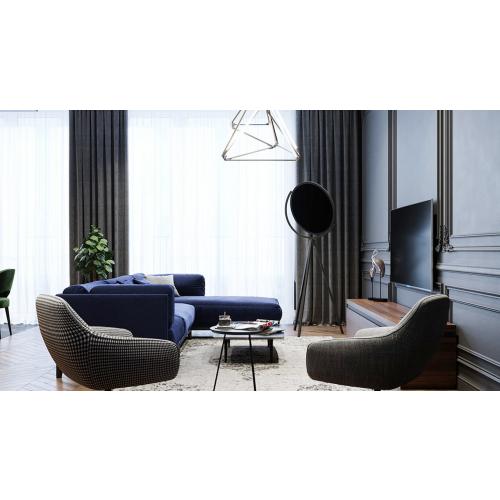 BGment Champagne Blackout Curtains 36 Inches Length for Kitchen Bedroom Window - Rod Pocket Short Darkening Drapes Privacy for Bathroom Basement Cafe, 2 Panels, 42 x 36 Inch