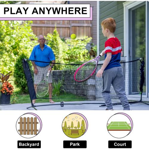 bo'weiqi 17-25 Kids Tennis Racket for Aged 2-12 Lightweight Youth Tennis Racquet for Girls and Boys Outdoor/Indoor Sports with 1 Non-Slip Grip and 1 Shoulder Strap Bag Easy Carry