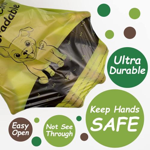 Color Green Greener Walker Poop Bags for Dog Waste-540 Bags,Extra Thick Strong 100% Leak Proof Dog Waste Bags (Green)