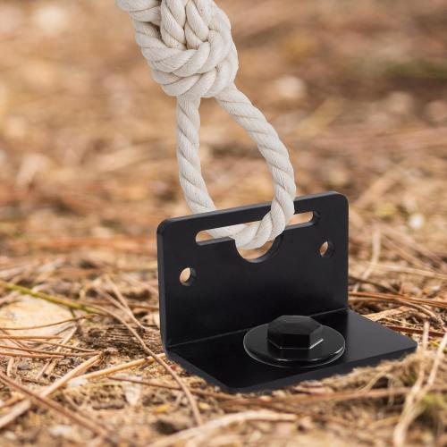 VASGOR 24” Mobile Home Anchors - Ground Anchor Screw in with Brackets and Adapter for Drill - Earth Anchors - Storage Shed and Swing Anchor Kits