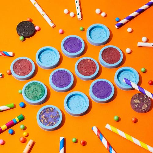 Patelai  Resin International Chess Molds Silicone Checkers Epoxy Molds Chess Resin Casting Mold for Home Decoration Jewelry Cake Pendant Making Supplies(Blue)