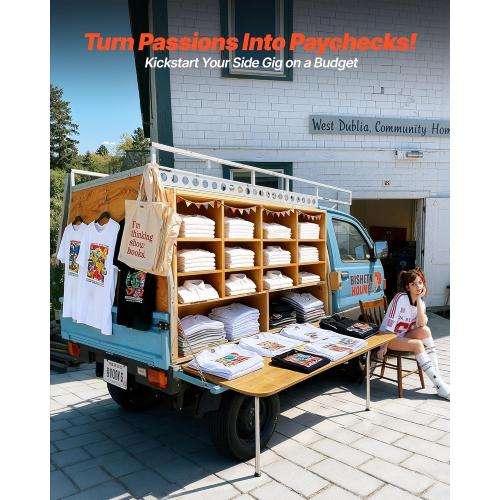 Color light blue VEVOR Hybrid Heat Press, 15 x 15 inch, 8-in-1 Multifunction, Heat Up Fast and Even, All-New Patented Design, Easy to Control, Sublimation Press Machine for T-Shirts/Mugs/Tumblers/Caps/Plates,