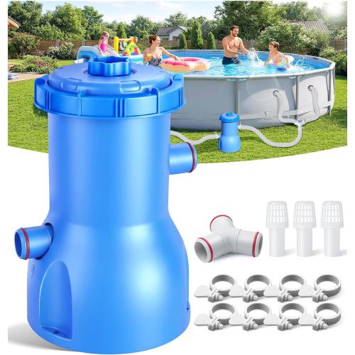 Basic Series 530 GPH Above Ground Pool Filter Pump