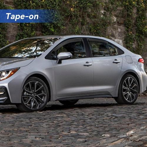 Window Visors Rain Guards Shield for 2019-2026 Toyota Corolla Sedan, Out-Channel Window Vent Wind Deflectors Visors Shades for 19-26 Corolla Sedan