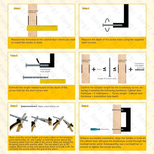 5 Gold 10Pack Rergy Cabinet Handles Drawer Pulls and Knobs, 10Pack Gold 5inch Hole Center, Kitchen Hardware for Dresser Handle Zinc Alloy Furniture Pull