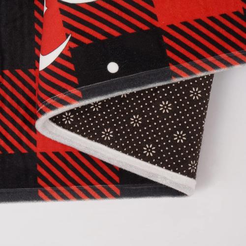 FRAMICS Christmas Kitchen Mat Buffalo Plaid Kitchen Rugs Non Slip Washable, Absorbent Merry Christmas Rugs for Kitchen, Laundry Room, Bathroom, Christmas Decorations