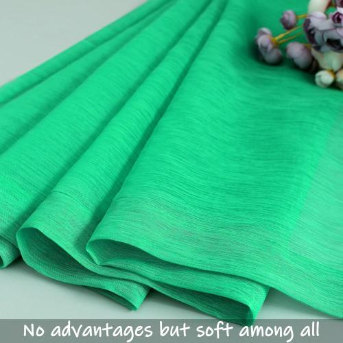 Pitalk Light Green Curtains for Living Room 2 Panels Set Bedroom Sheer Curtains 63 Inch Length