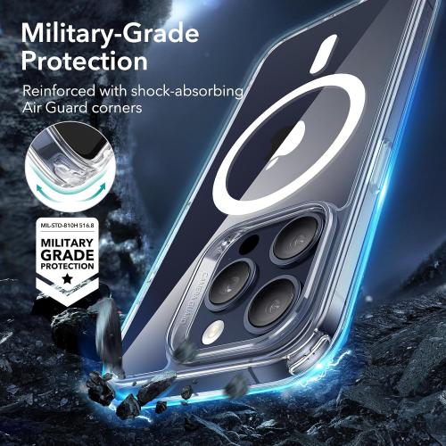 ESR for iPhone 15 Pro Max Case for MagSafe, Anti-Yellowing, Clear