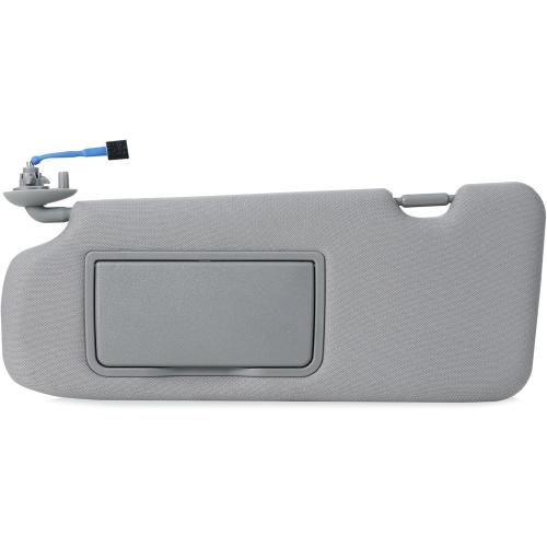 Driver side sun visor