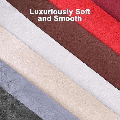 Premium Black Suede Fabric Wrap - 30x60 inch Suede Wrap for Car Interior - Self-Adhesive Microfiber and Synthetic Leather, Stretchable Interior Film for Car and Home Decor