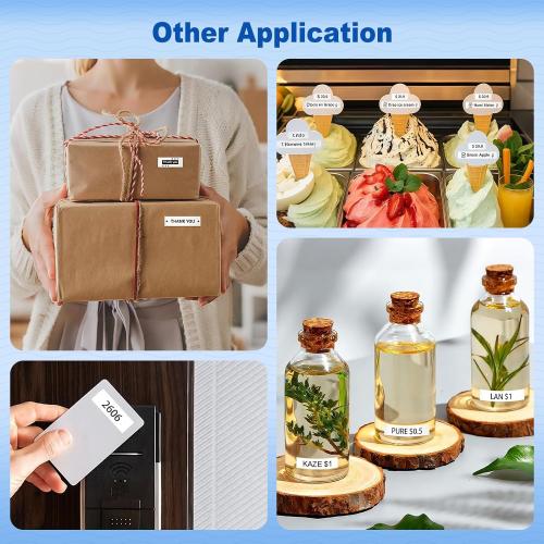 3 Pack Paper Label Refills Replacement for Dymo Letratag Refills 91200/91330 White Paper Tape 1/2 X 13, Compatible with Dymo Label Maker Refills, Work for Letra Tag LT100H LT100T QX50