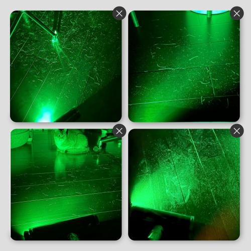 Vacuum Attachments Green Laser Light, Compatible with Dyson V8, V10, V11, V12, V15, Gen5 & All Vacuums, Deep Cleaning Supplies for Dog & Cat Owners, Reveal Hidden Dust on Hard Floor&Pet Hair (Purple)
