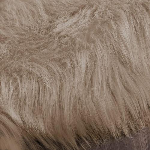 Latepis Fuzzy Circle Rugs for Living Room Beige Round Rug 10ft Washable Shag Rug Fluffy Boho Rug Faux Sheepskin Fur Rug for Bedroom Large Room Carpet Home Decor