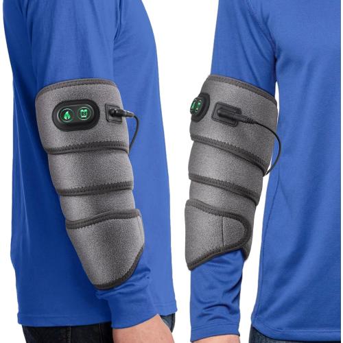 Elbow Heated Pad Wrap for Multiple Body Areas, FSA Eligible, Flexible Electric Heating Pads for Elbow Arm Wrist Ankle Leg Knee, Heated Brace Pad with 4 Heating Levels, 3 Timing Settings Blue