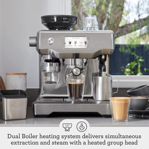 Breville BES990BTR Oracle Touch Espresso Machine, Black Truffle