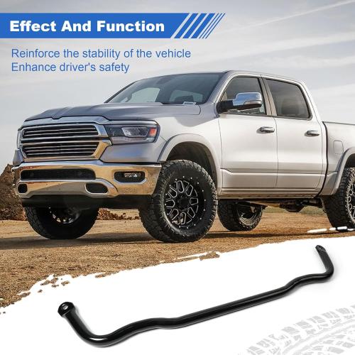 Front Suspension Stabilizer Bar 55398938AC Fit for 2009-2010 Dodge Ram 1500, 2011-2018 Ram 1500, 2019-2022 Ram 1500 Classic 4WD