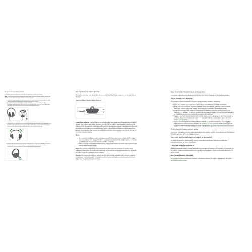 Xbox One Stereo Headset