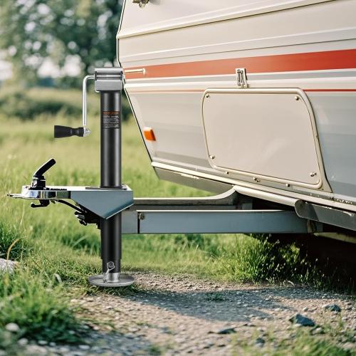 VEVOR 5000 lbs A-Frame Trailer Jack, 15 Vertical Travel, Adjustable Drop Leg, for Horse, Utility, Yacht Trailers