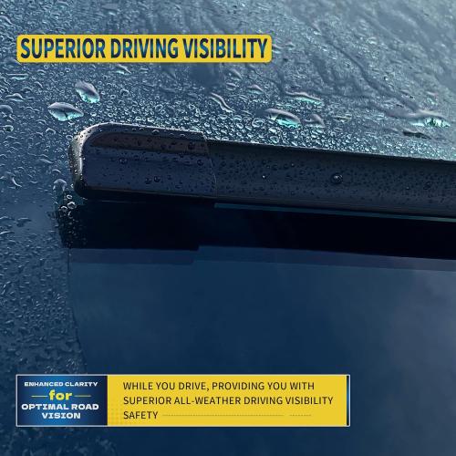 26   16 Front Windshield Wiper Blades Compatible with 2009-2018 Toyota Corolla/2013-2021 Toyota RAV4 OEM QUALITY Premium All-Season Automotive Replacement Wipers (Pack of 2)