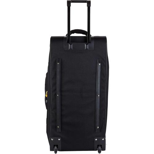 TPRC Sierra Madre II Upright Rolling Duffel Bag, Black/Gray, 36-Inch