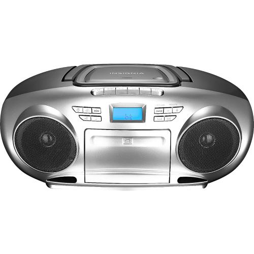 Insignia AM/FM Radio Portable CD Boombox with Bluetooth