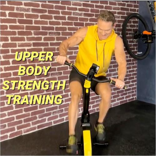 STEALTH GAME CYCLE: Full-Body Workout X-Bike, Gamified Cardio with 5 Free Games, Foldable Magnetic Cycle, Phone Holder   Free Fitness App (Optional Premium Subscription)