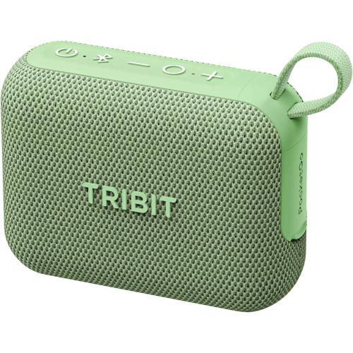 Tribit PocketGo Portable Bluetooth Speaker, 7W, IP68 Waterproof, 20H, Green