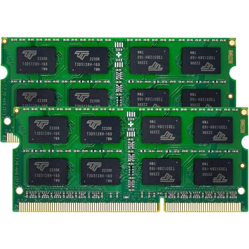 Timetec 16GB KIT(2x8GB) DDR3L/DDR3 1600MHz(DDR3L-1600) PC3L-12800 Non-ECC Unbuffered 1.35V/1.5V CL11 2Rx8 Dual Rank 204 Pin SODIMM Laptop Notebook RAM